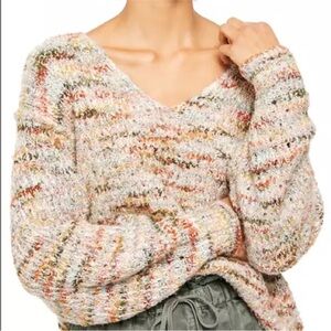 FREE PEOPLE Slouchy Crop Sweater